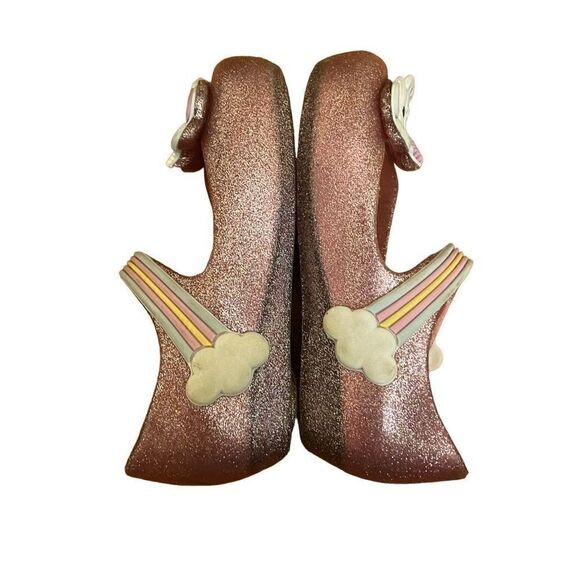 Mini Melissa Ultragirl Unicorn Water Resistant Mary Jane Toddler Size 8 - Picture 3 of 7